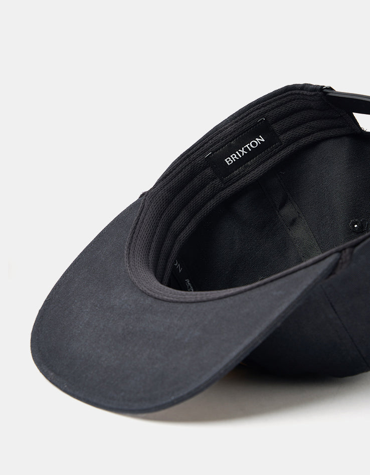 Brixton Covall Snapback Cap - Black