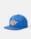 Brixton Heyward Snapback Cap - Electric Indigo