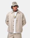 Dime MTL Houndstooth Jacket - Beige