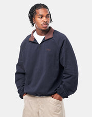 Dime MTL Classic Terry Quarter Zip - Navy