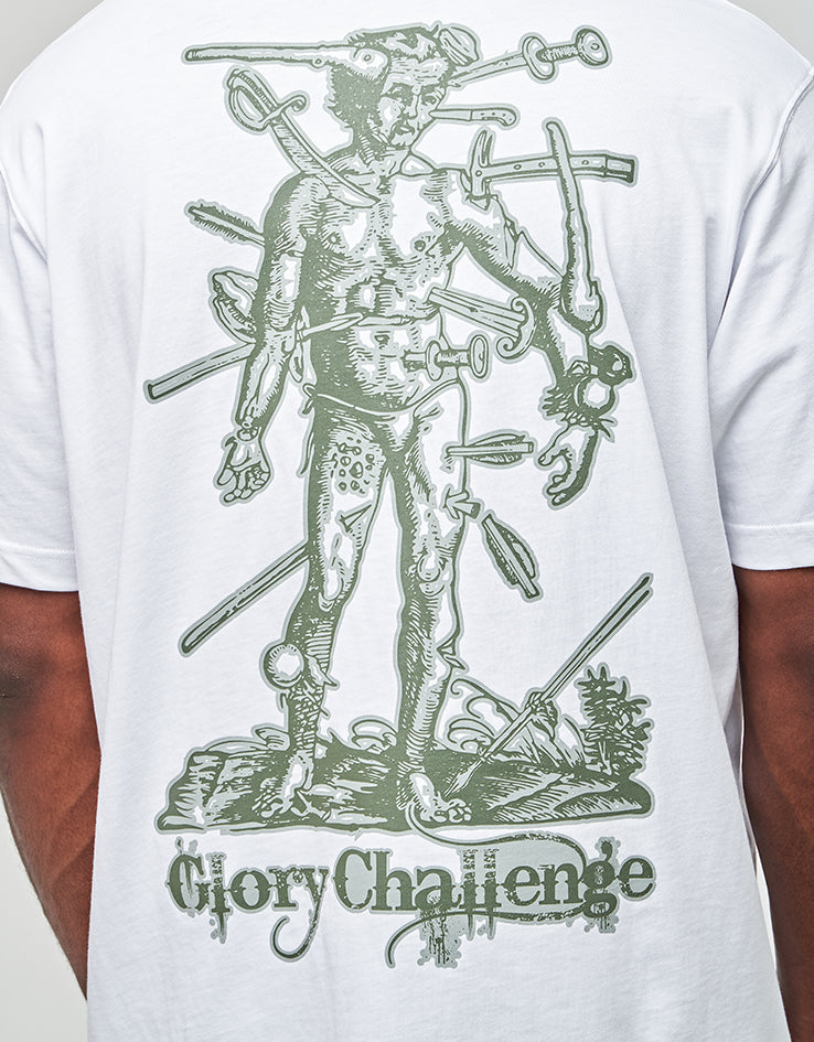 Dime MTL Challenged T-Shirt - White