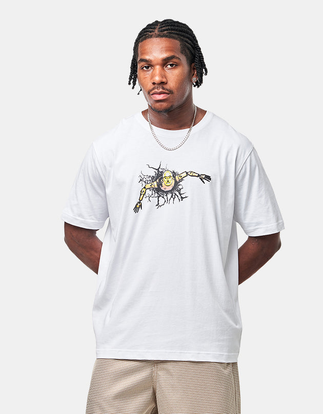 Dime MTL Crashed T-Shirt - White