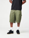 Dime MTL Classic Denim Shorts - Electric Green
