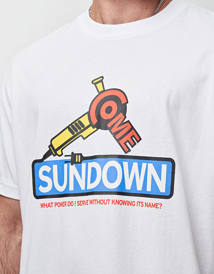 Come Sundown Power T-Shirt - White