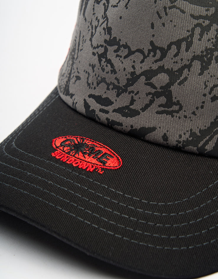 Come Sundown Gravitational Trucker Cap - Black