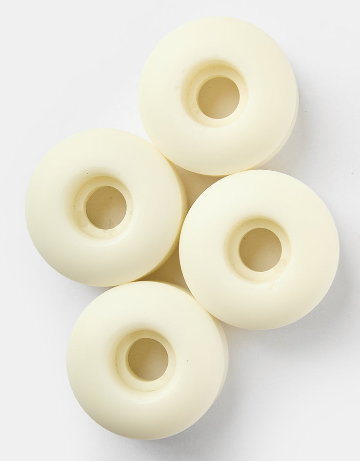 Bones OG Formula V4 Wide 100a White Skateboard Wheels