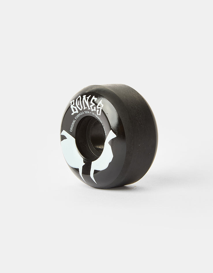 Bones OG Formula V5 Sidecut 100a Black Skateboard Wheels
