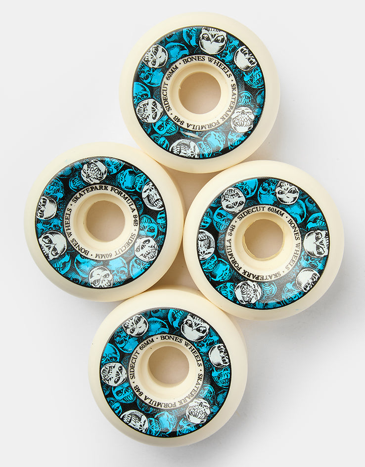Bones Skatepark Formula P5 Sidecut 84b Skateboard Wheels