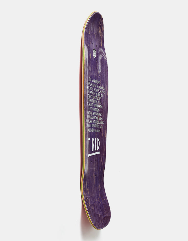 Tired Tired's Lancen Skateboard Deck - 9.53"
