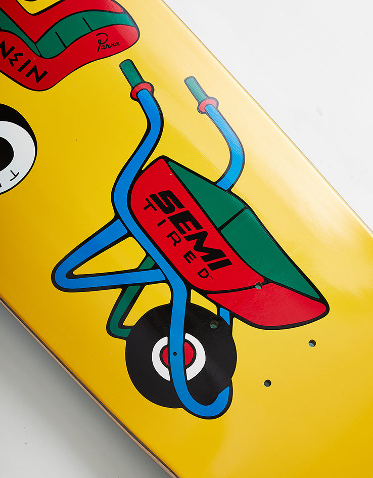 Tired Semi Tired Board Sigar Skateboard Deck - 9.23"