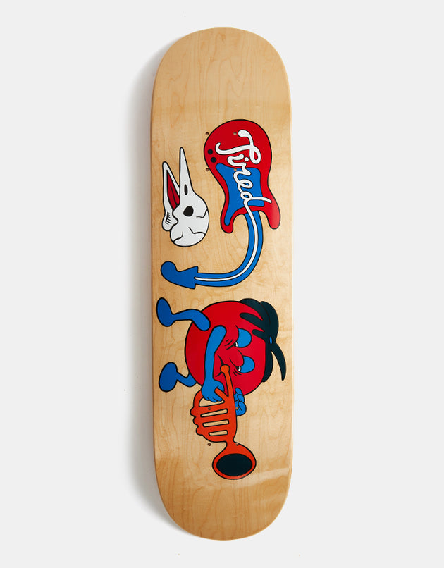 Tired Music Skateboard Deck - 8.5"