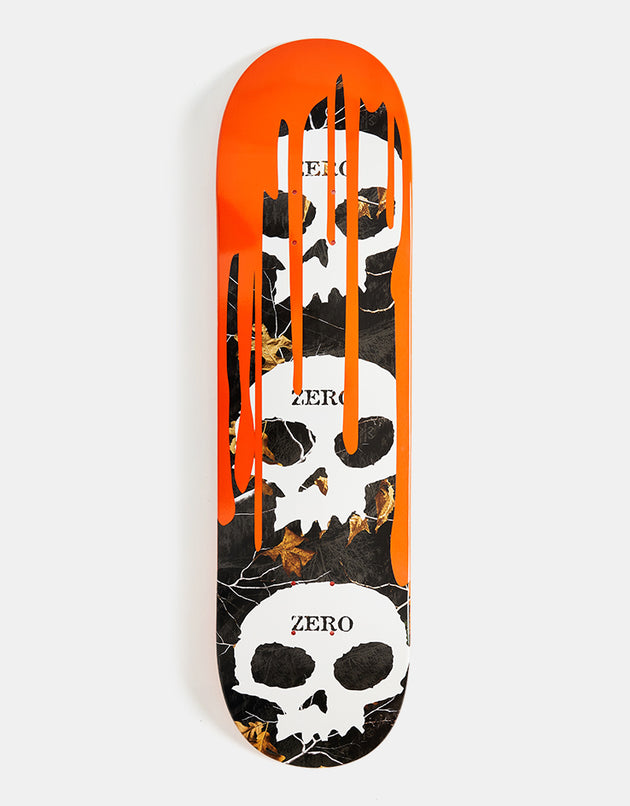 Zero x Realtree 3 Skulls w/Blood Skateboard Deck