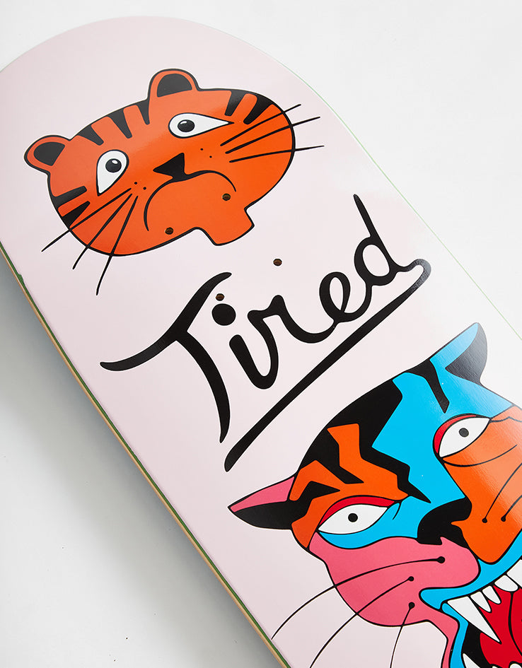 Tired The Rounders Chuck Skateboard Deck - 9.125"