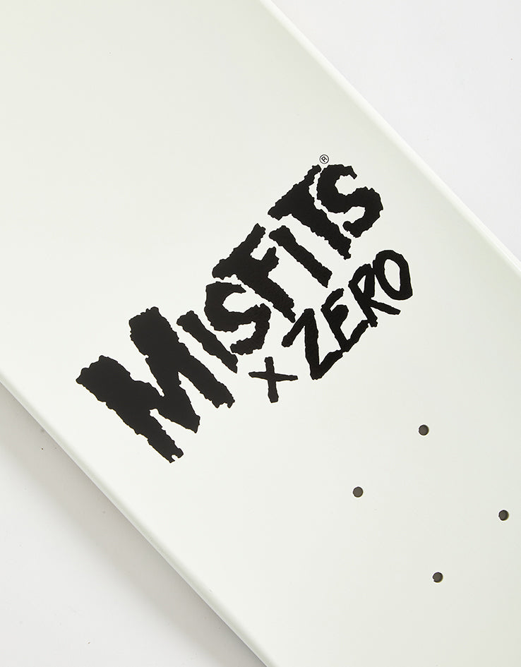 Zero x Misfits Horror Business GITD Skateboard Deck - 8.25"