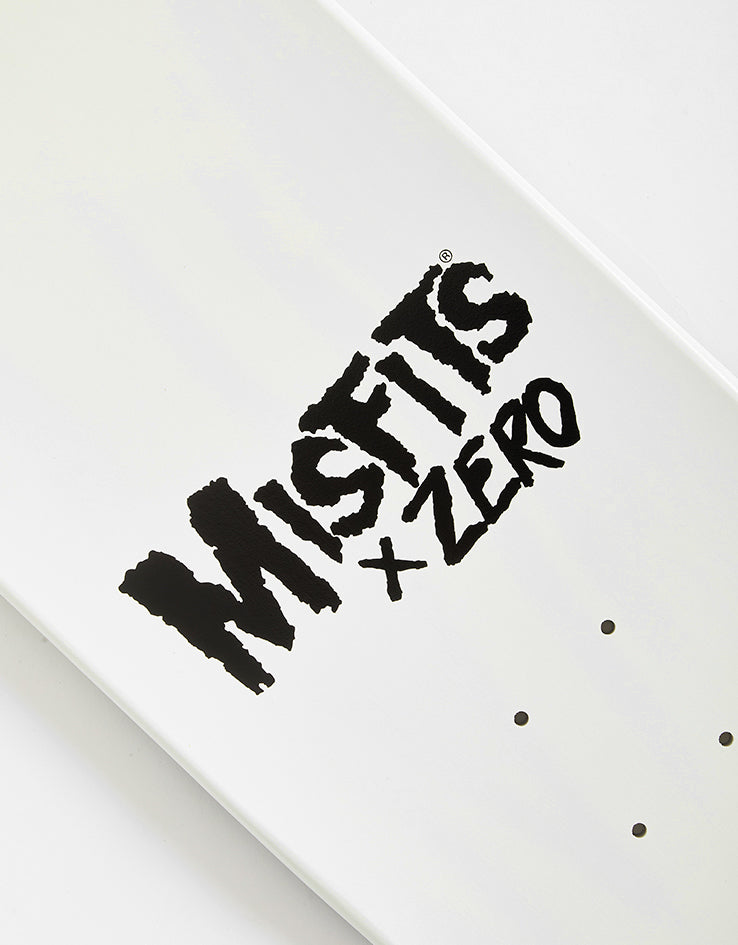 Zero x Misfits Earth A.D. GITD Skateboard Deck - 8.5"