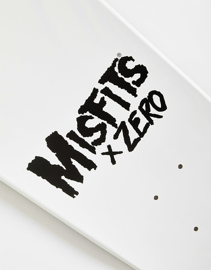 Zero x Misfits Coffin GITD Skateboard Deck - 9.5"