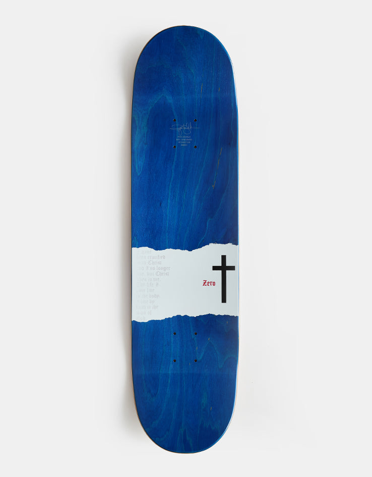 Zero Sheckler Cross Skateboard Deck - 8.5"