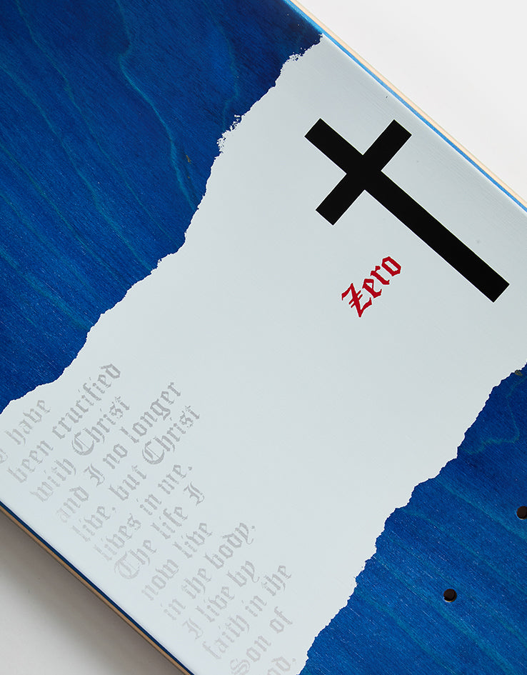 Zero Sheckler Cross Skateboard Deck - 8.5"