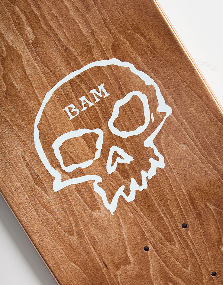 Zero Bam Strigoi Skull Skateboard Deck - 8.5"