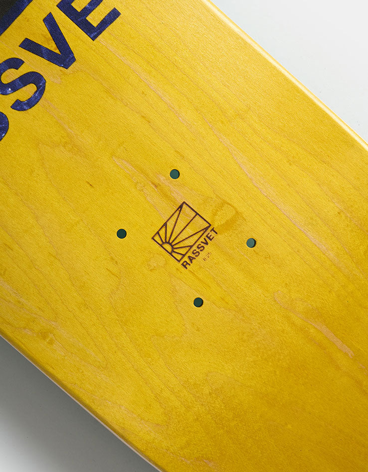 Rassvet Hands Logo Skateboard Deck - 8.25"