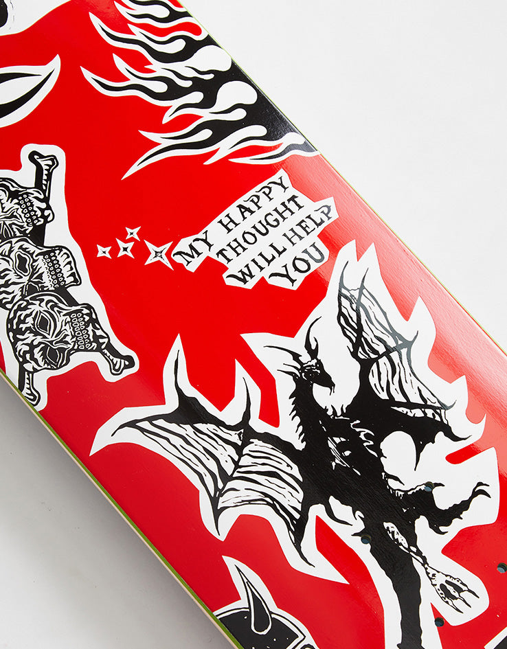 Baker Steamer Divine Evil Skateboard Deck - 8”