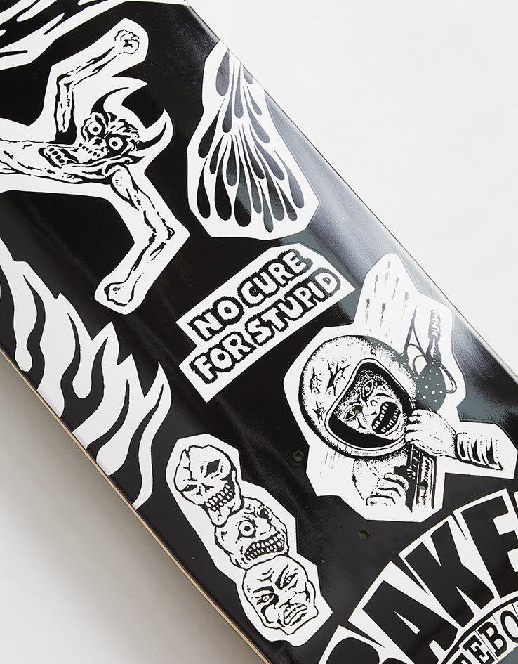 Baker Carozzi Divine Evil Skateboard Deck - 8.25”