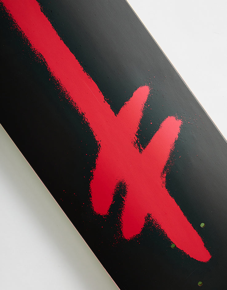Deathwish Gang Logo Black Red Skateboard Deck