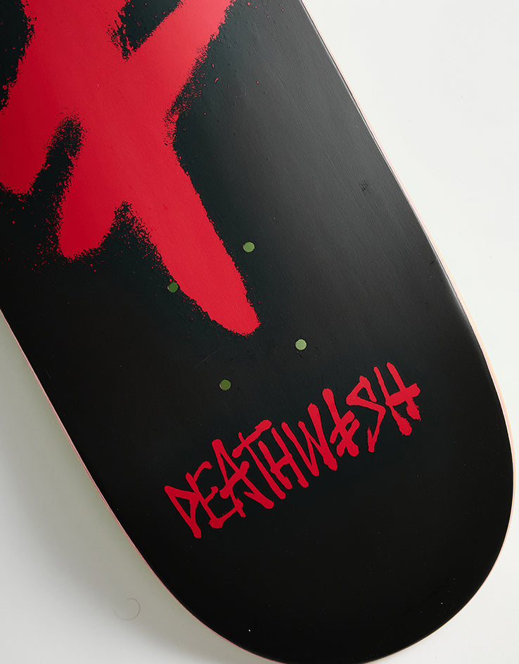 Deathwish Gang Logo Black Red Skateboard Deck