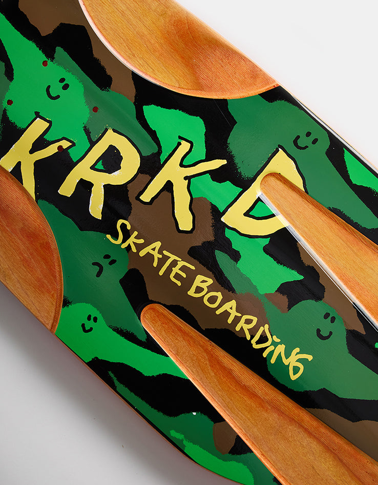 Krooked Kamo Diamond Quade Skateboard Deck - 10.75"