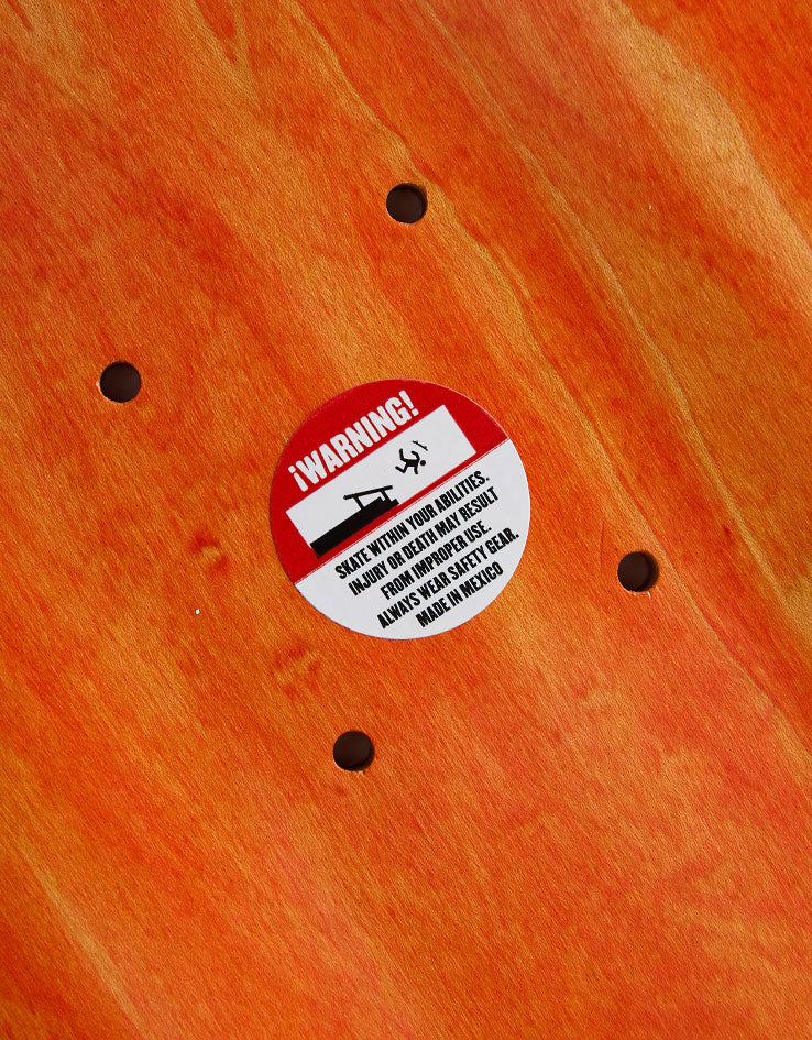Krooked Kamo Diamond Quade Skateboard Deck - 10.75"
