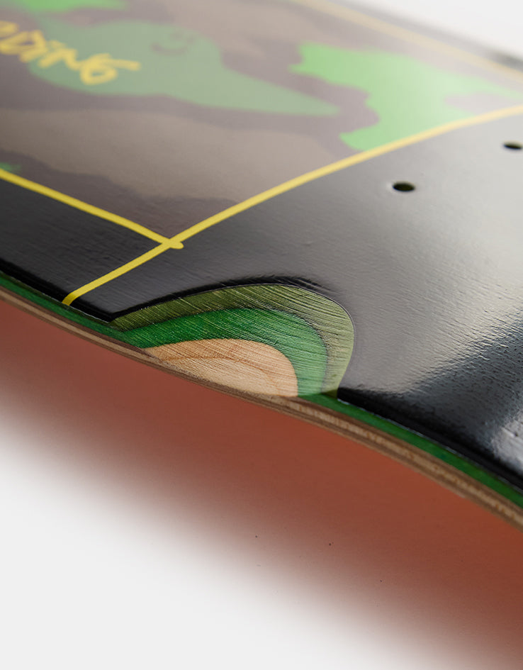 Krooked Kamo Wheel Wells Skateboard Deck - 8.25"