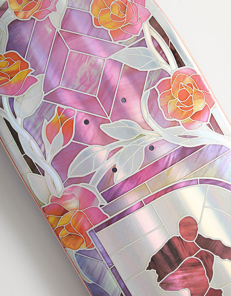 Real HUF Hydrant Holographic Cathedral Skateboard Deck - 8.06"