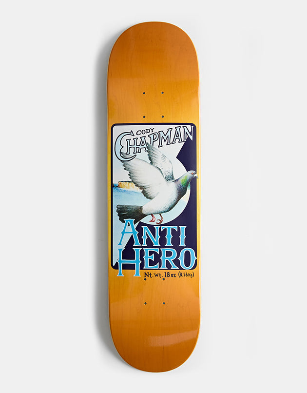 Anti Hero Chapman Homers Skateboard Deck - 8.32"