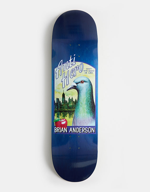 Anti Hero B.A. Homers Skateboard Deck - 8.62"