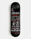 Anti Hero Cardiel Fueled Up Skateboard Deck - 8.62"