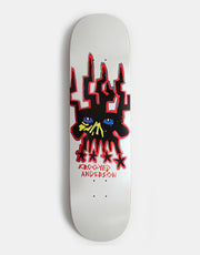 Krooked Manderson Skull King Skateboard Deck - 8.38"