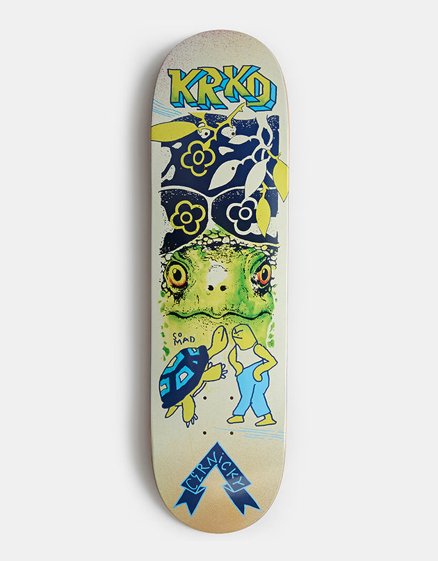Krooked Cernicky Mad Turtle 'TRUE FIT' Skateboard Deck - 8.5"