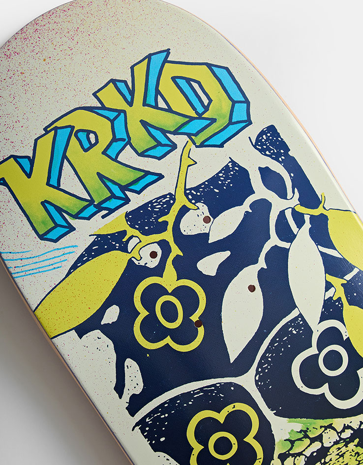 Krooked Cernicky Mad Turtle 'TRUE FIT' Skateboard Deck - 8.5"