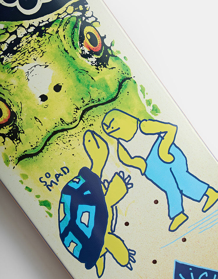 Krooked Cernicky Mad Turtle 'TRUE FIT' Skateboard Deck - 8.5"