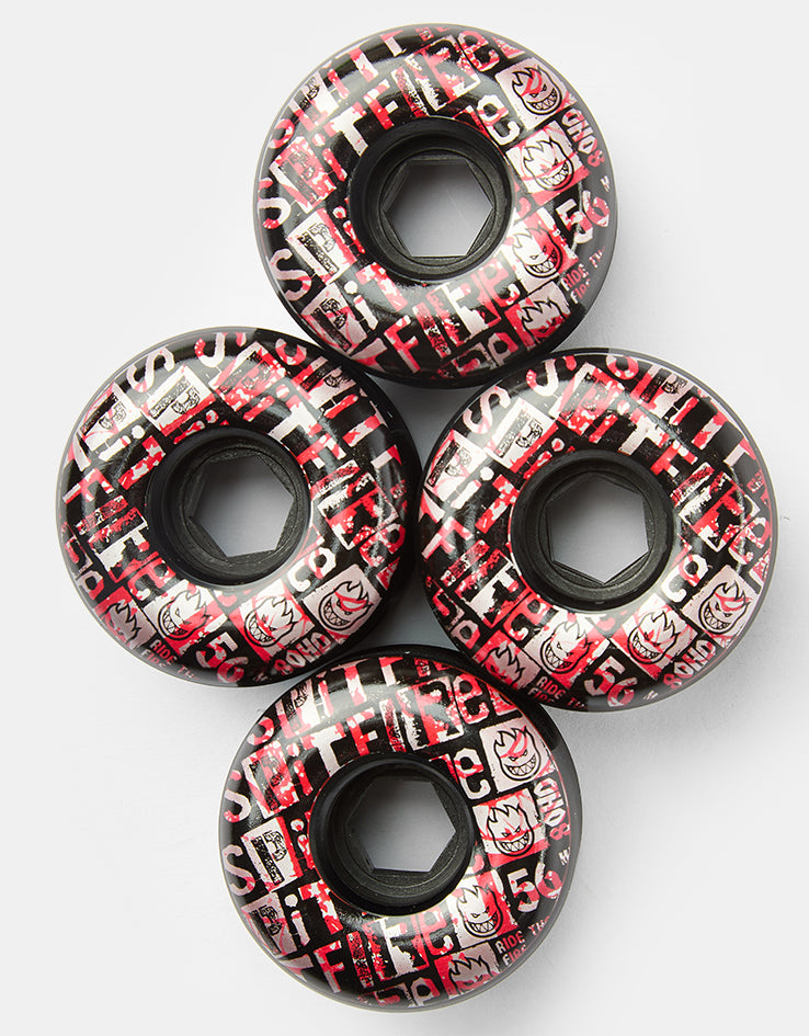 Spitfire Ransom Formula Four Radial Full 80HD Skateboard Wheels - 56mm