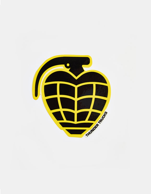 Thunder Grenade Diecut Medium Sticker