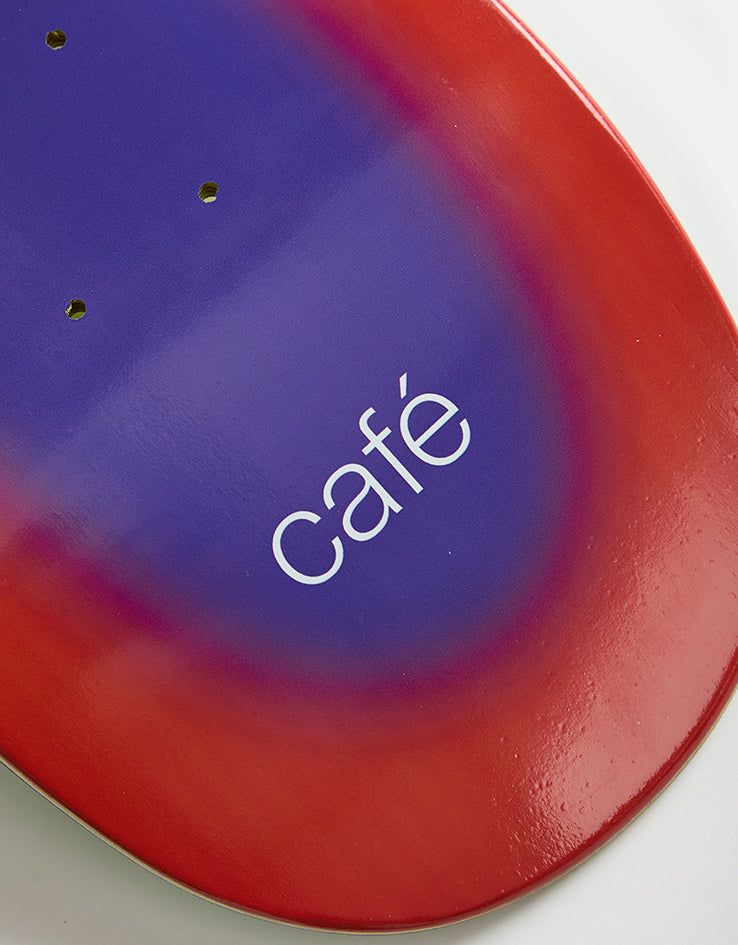 Skateboard Cafe Fade Purple Skateboard Deck