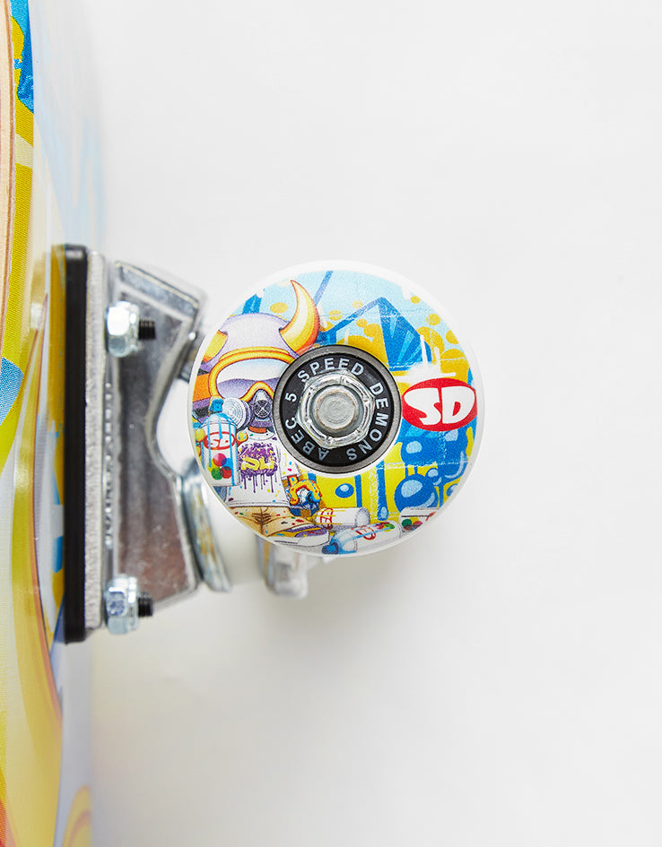 Speed Demons Tagger 'SOFT TOP' Complete Skateboard - 6.5"