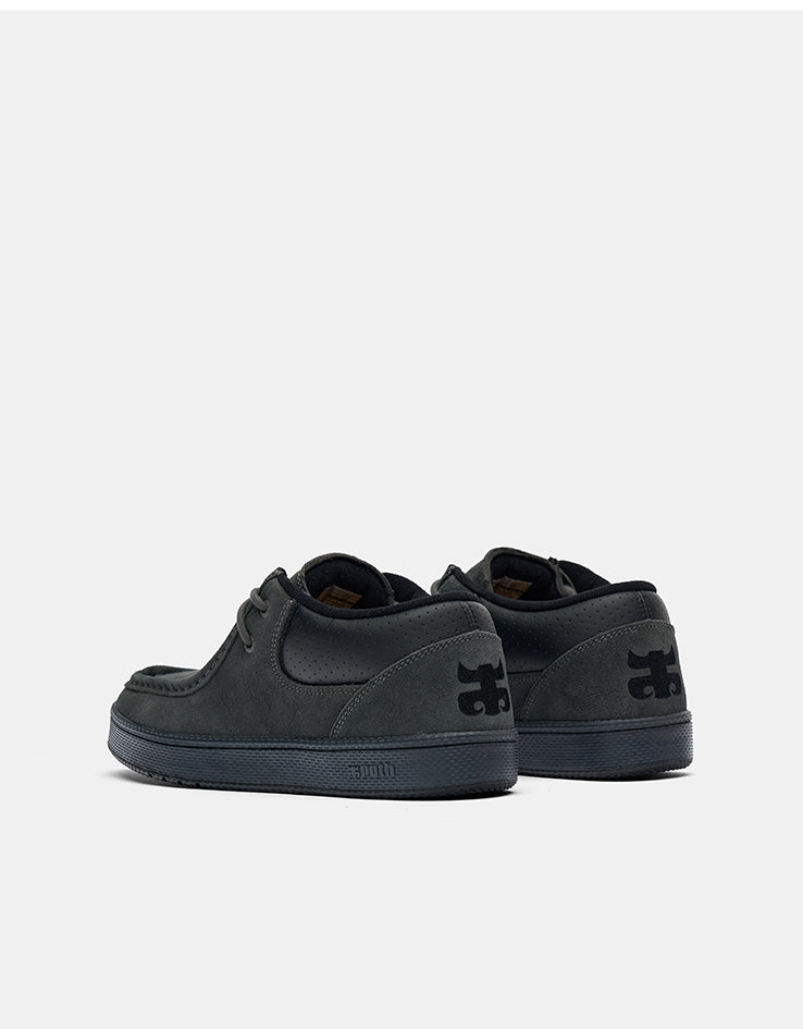 IPATH Cats Mid Skate Shoes - Charcoal Suede & Perf Leather