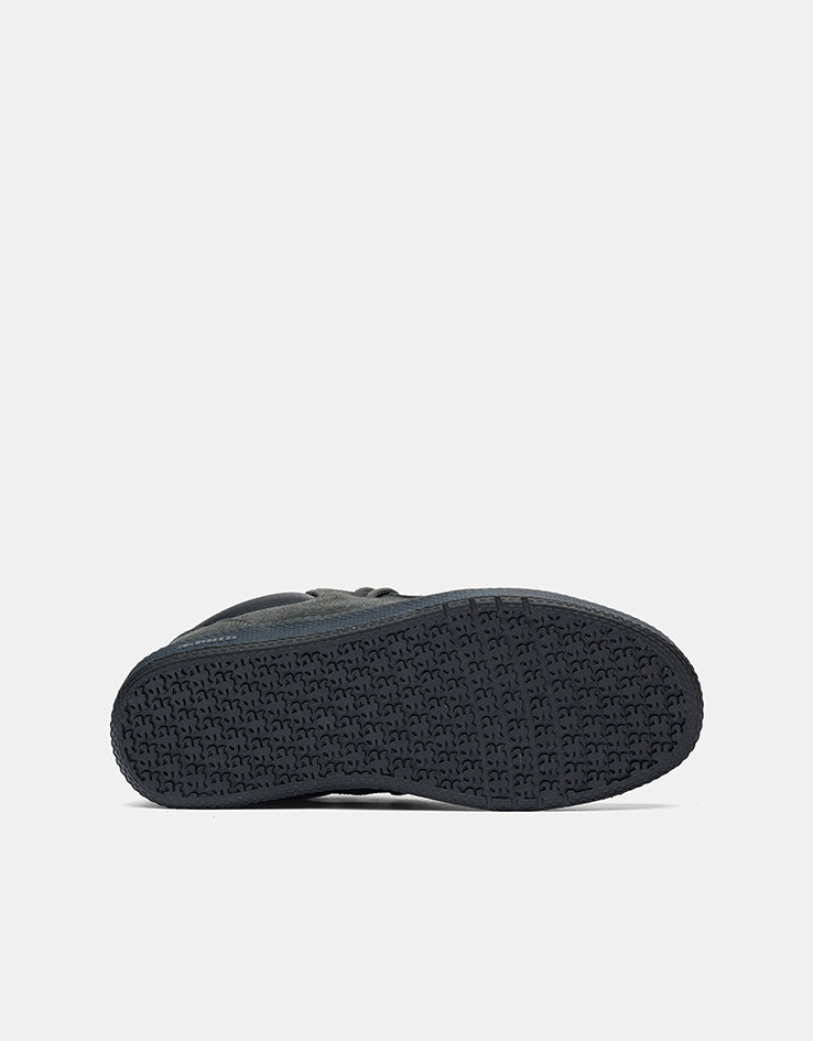 IPATH Cats Mid Skate Shoes - Charcoal Suede & Perf Leather