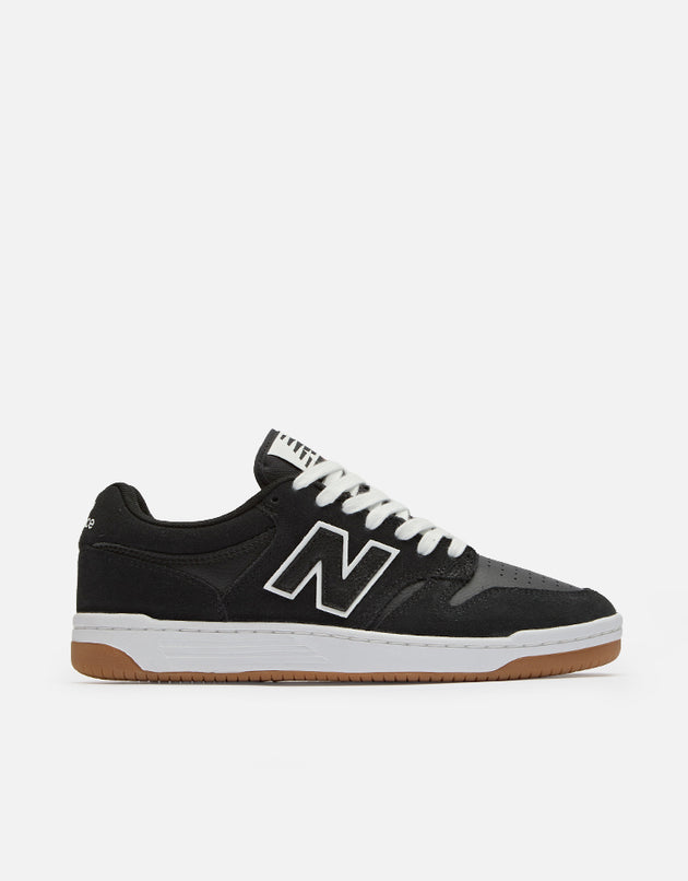 New Balance Numeric 480 WIDE FIT Skate Shoes - Black/White