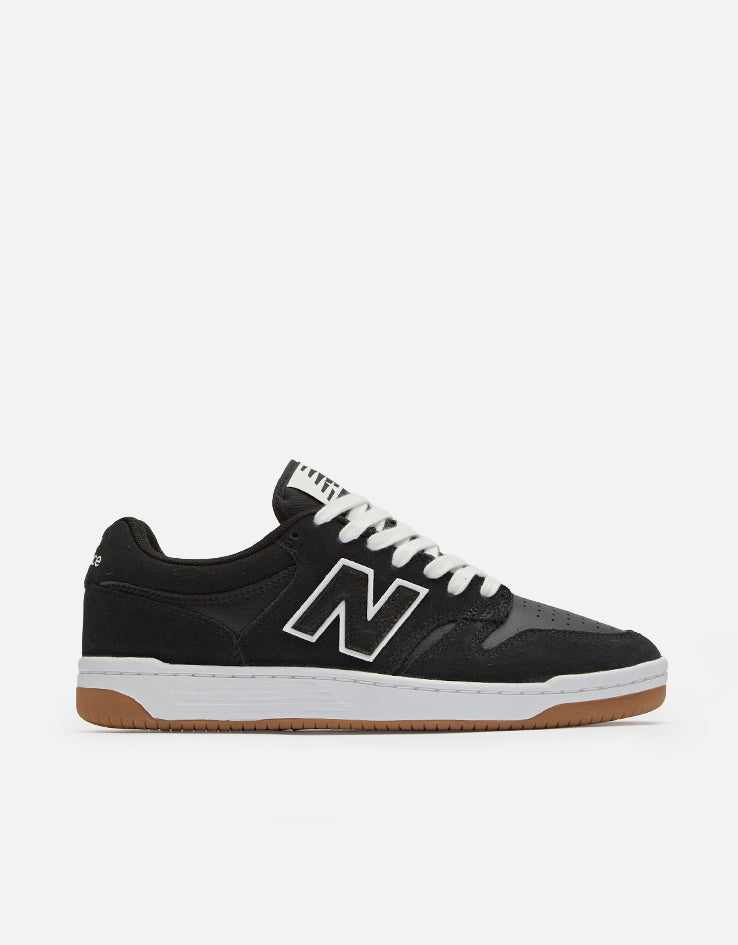 New Balance Numeric 480 WIDE FIT Skate Shoes - Black/White