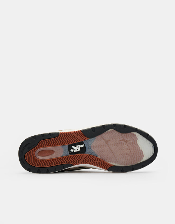 New Balance Numeric 933 Andrew Reynolds Skate Shoes - Sea Salt/Brown