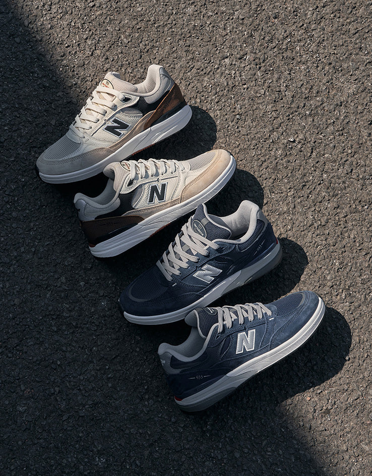 New Balance Numeric 933 Andrew Reynolds Skate Shoes - Navy/White