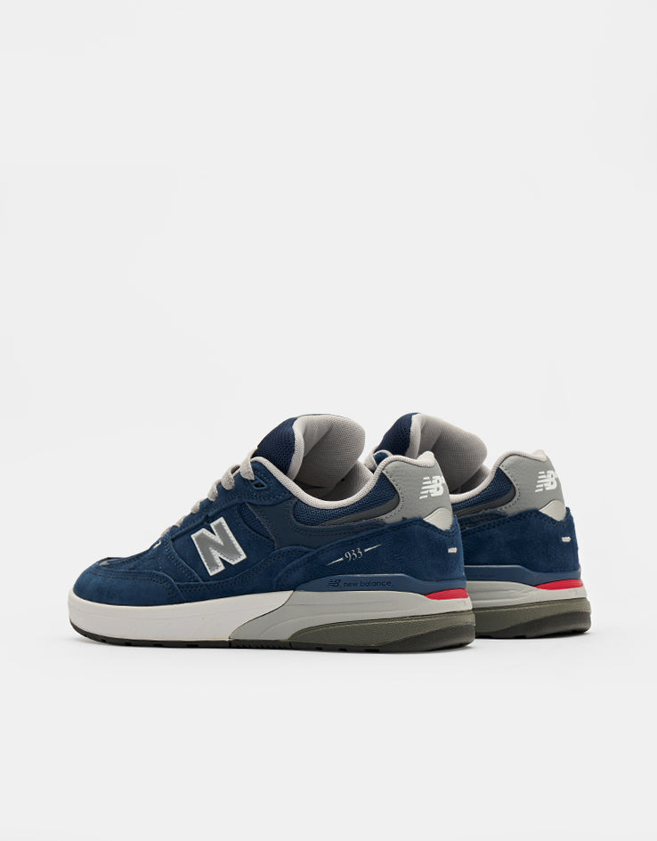 New Balance Numeric 933 Andrew Reynolds Skate Shoes - Navy/White